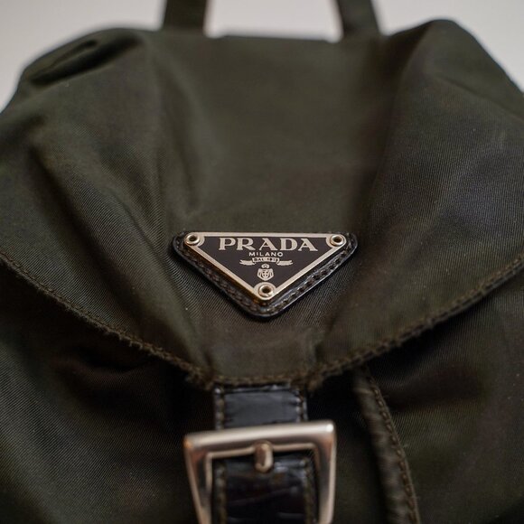 Vintage Prada Vela Nylon Backpack - Picture 2 of 12